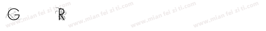 jGaramond Regular字体转换
